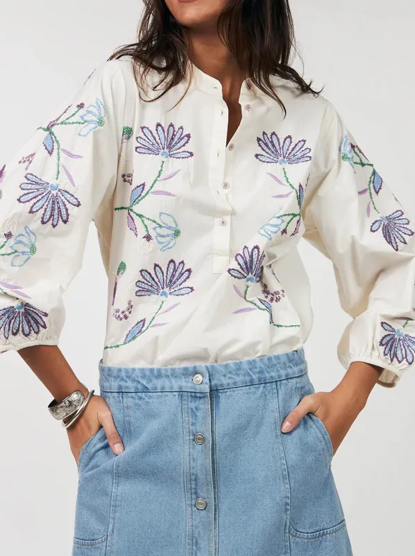 LOLLYS LAUNDRY FAITH BLOUSE made by Lollys Laundry