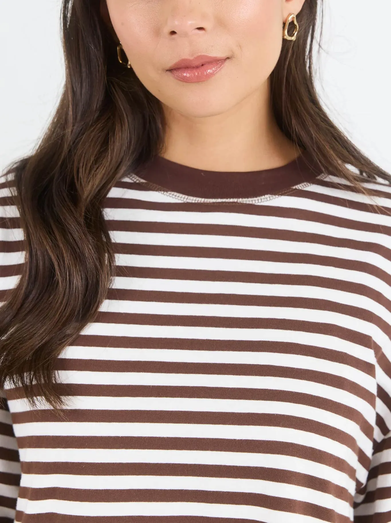 STORIES BE TOLD UNITE STRIPE LONG SLEEVE TEE sold by ENNI product image thumbnail 2
