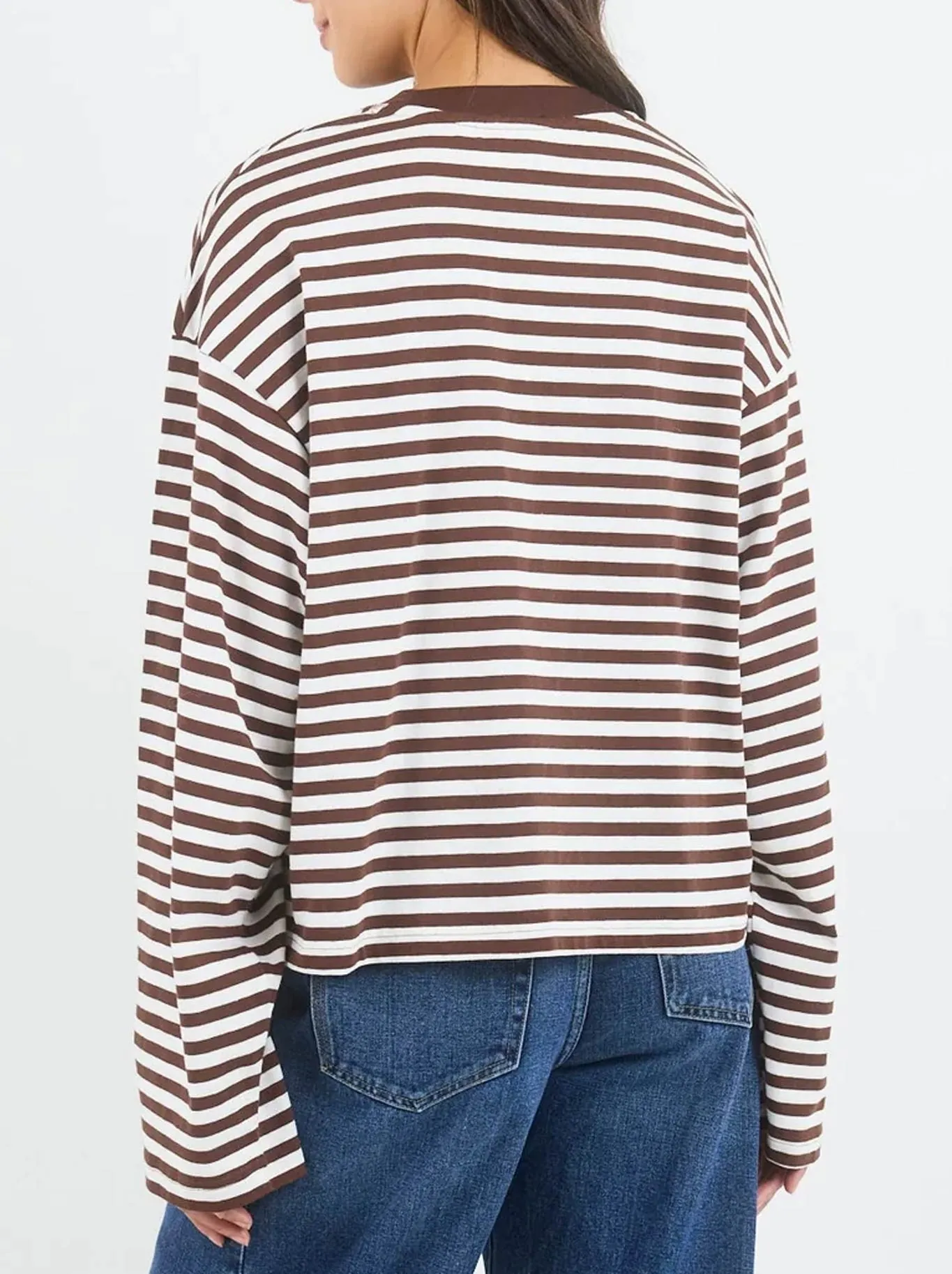 STORIES BE TOLD UNITE STRIPE LONG SLEEVE TEE sold by ENNI product image thumbnail 3
