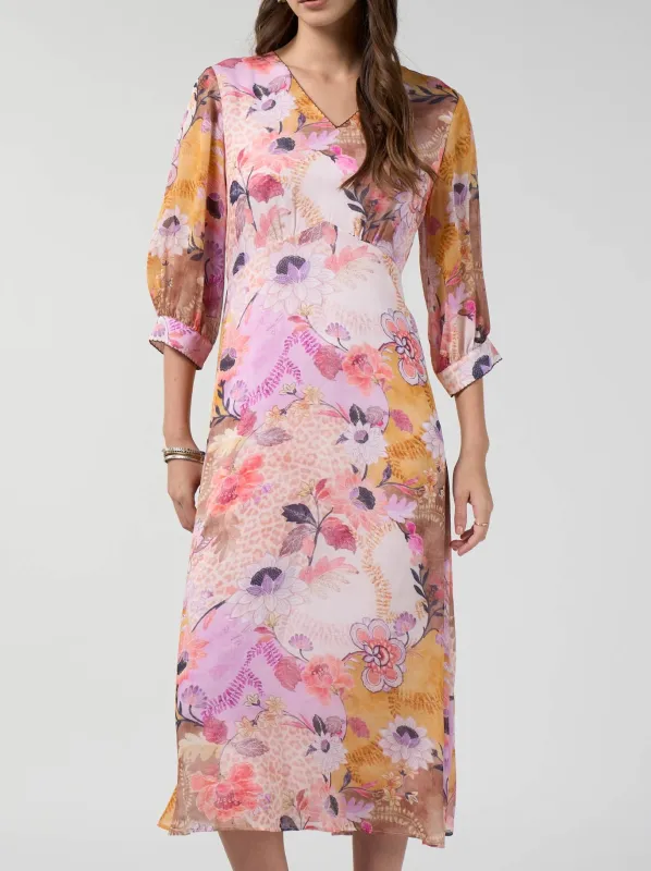 LOOBIE'S STORY BATIKA MIDI DRESS made by ENNI