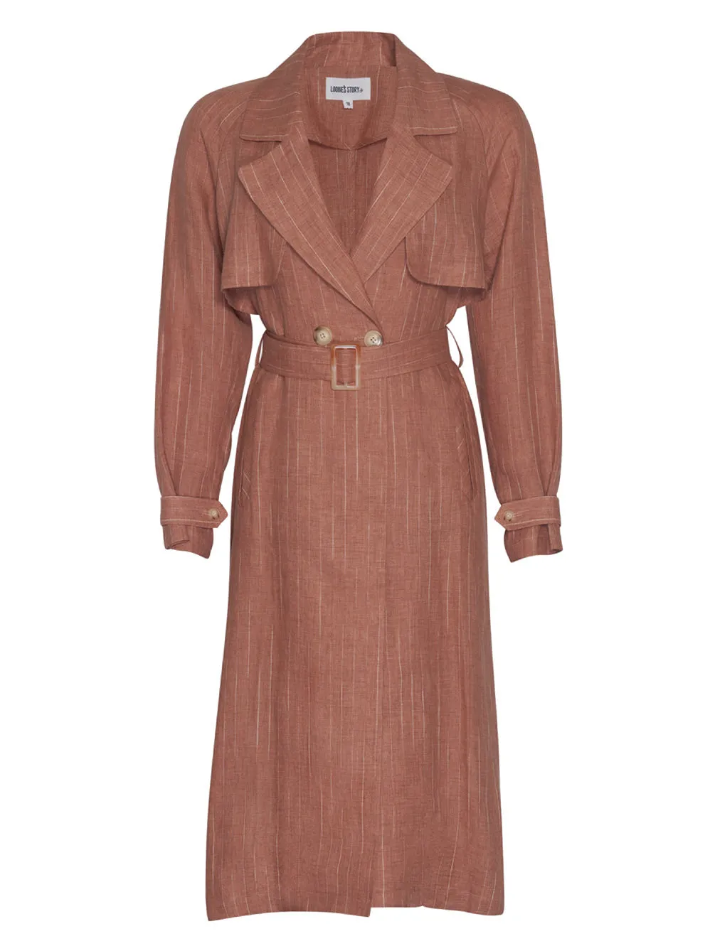 LOOBIE'S STORY CHIANTI TRENCH COAT sold by ENNI product image thumbnail 2
