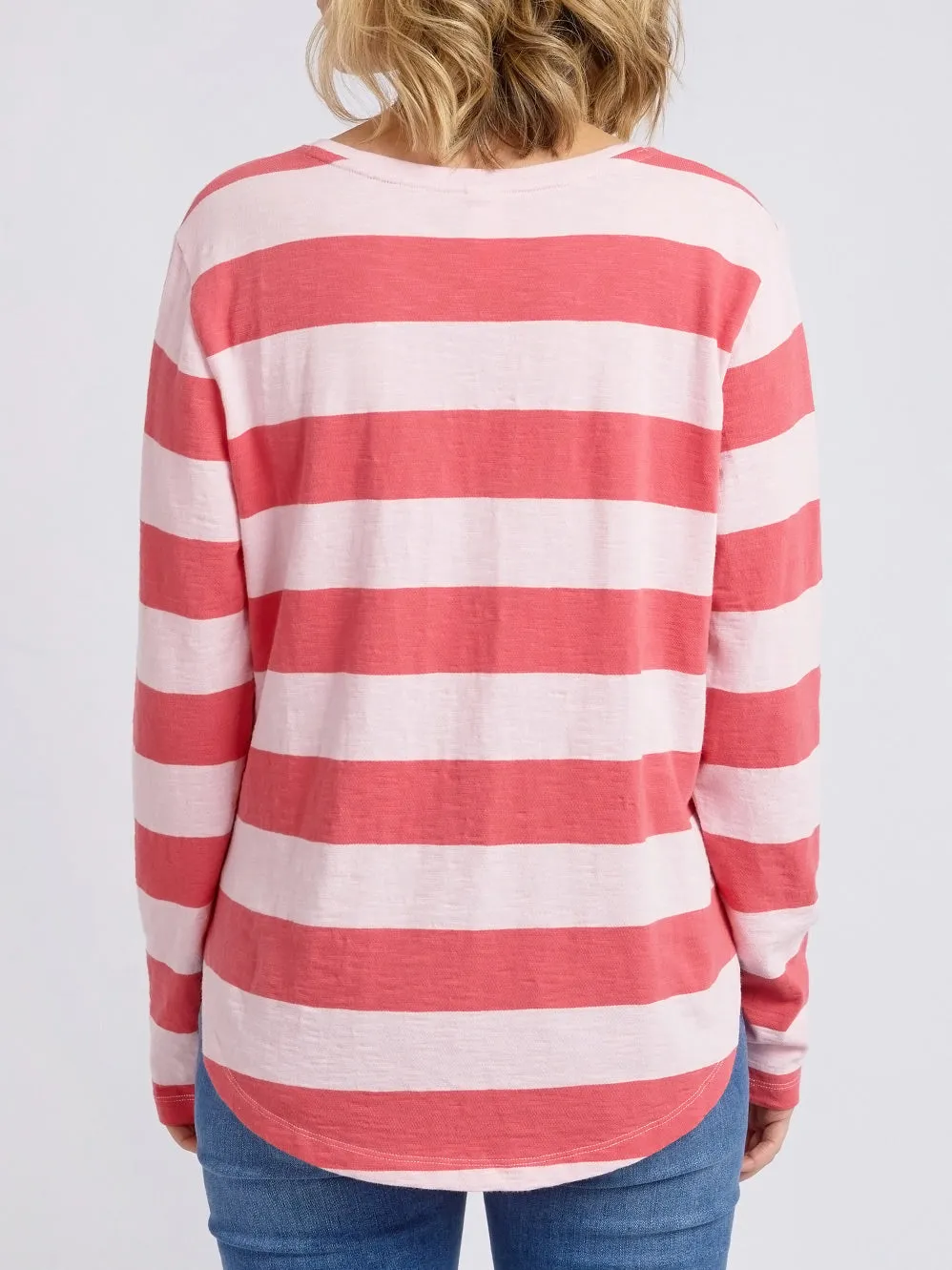 ELM SPRITZ STRIPE LONG SLEEVE TEE sold by ENNI product image thumbnail 4