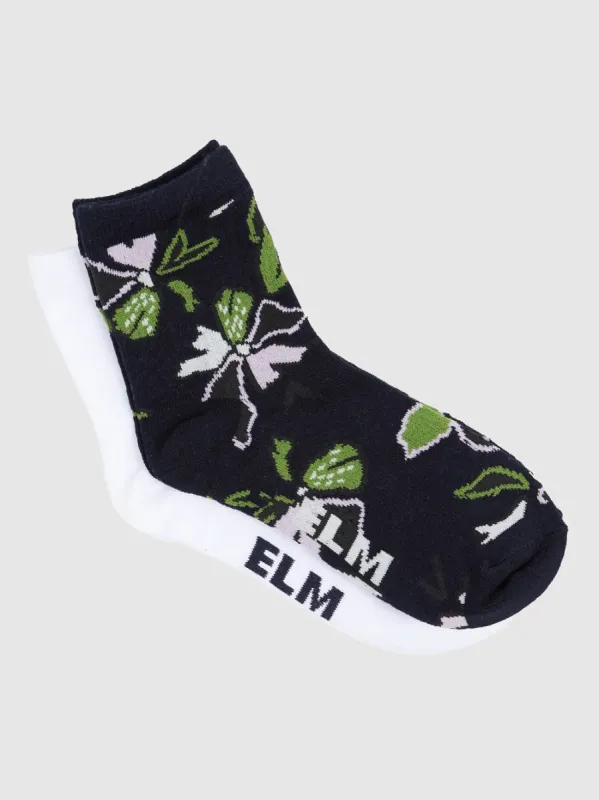 ELM 2 PACK ANKLE SOCKS made by ENNI