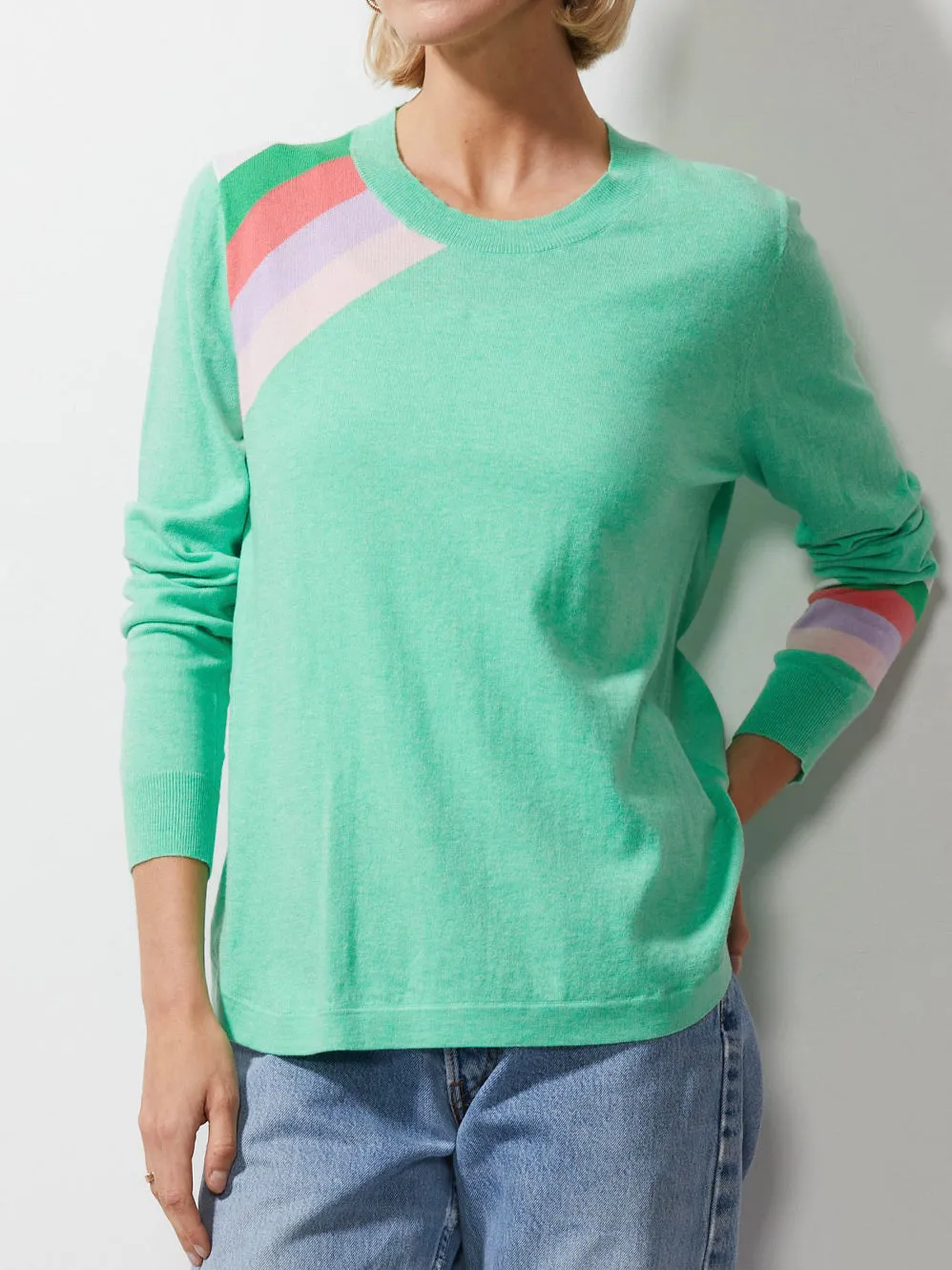 ZAKET & PLOVER STRIPED CURVE JUMPER sold by ENNI product image thumbnail 4