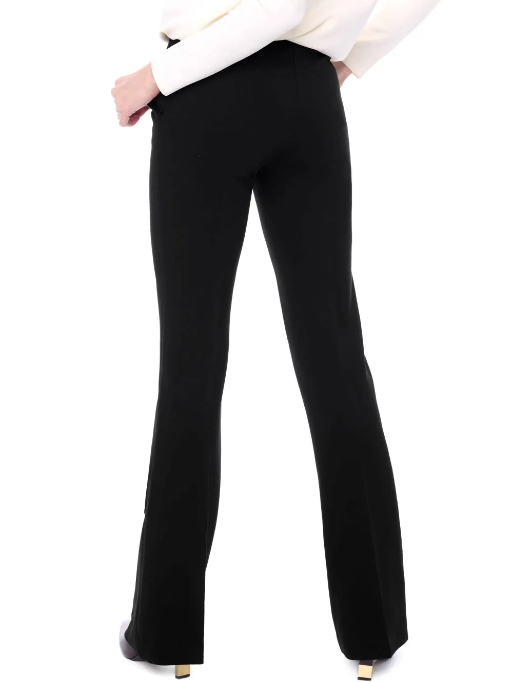 UP! SOLID PONTE FULL-LENGTH BOOTCUT PANT sold by ENNI product image thumbnail 3