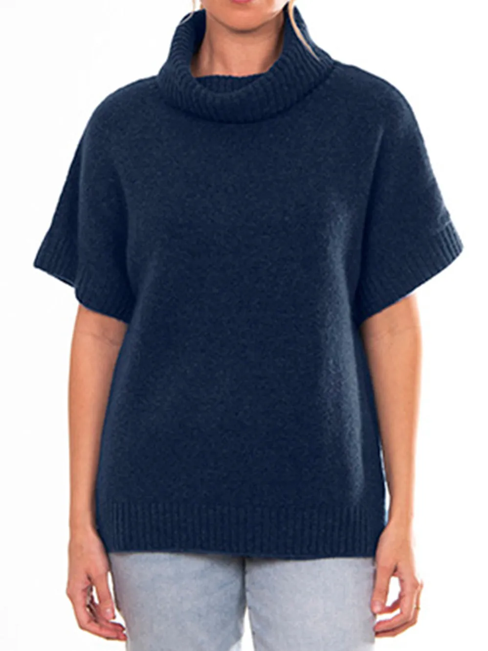 BRIDGE & LORD ROLL NECK SLOUCH VEST sold by ENNI