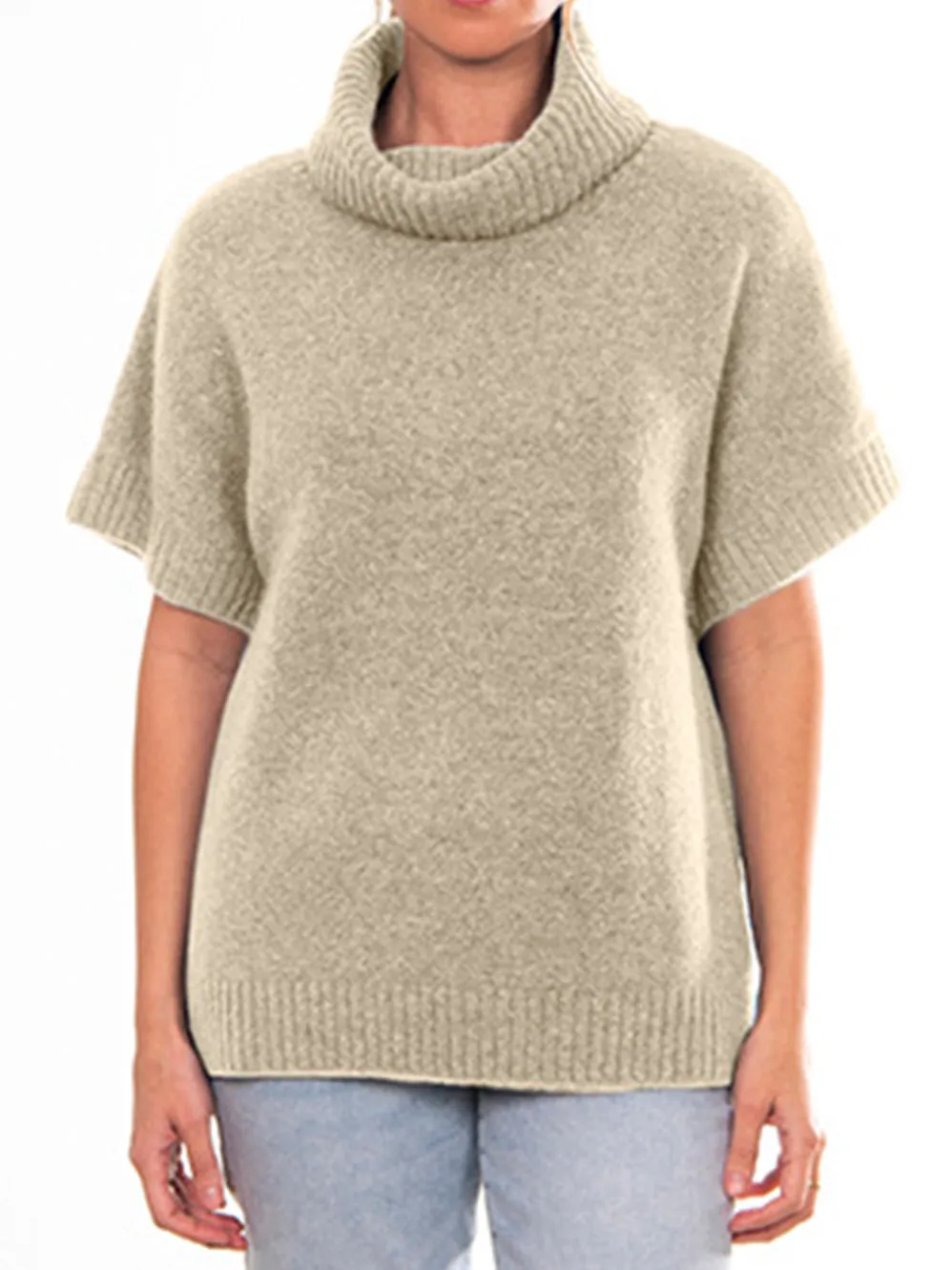 BRIDGE & LORD ROLL NECK SLOUCH VEST sold by ENNI product image thumbnail 3