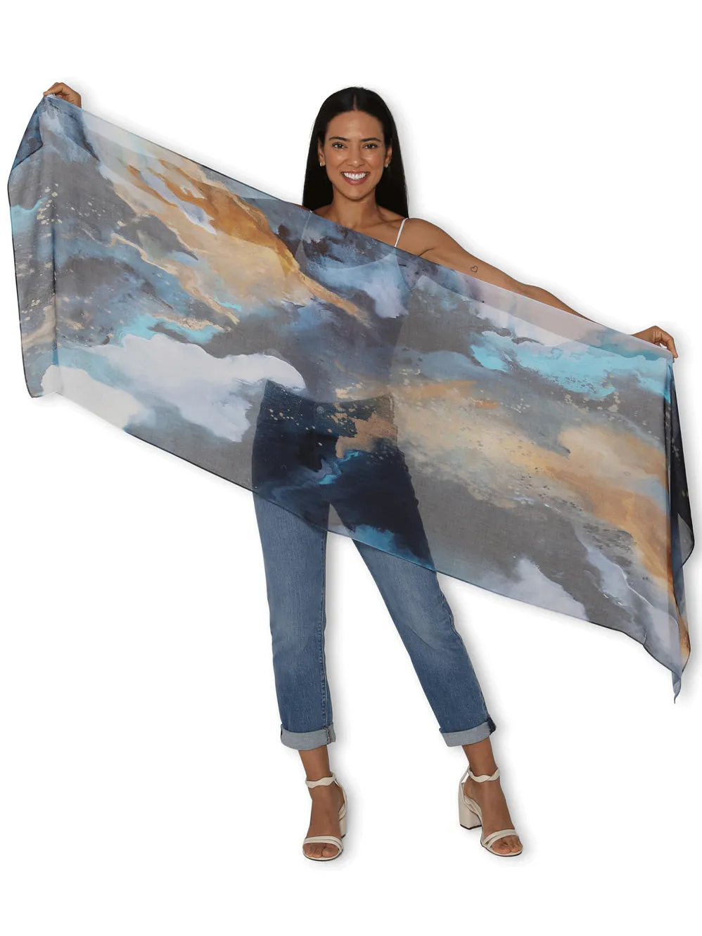 THE ARTISTS LABEL TRANSCEND SCARF sold by ENNI product image thumbnail 2