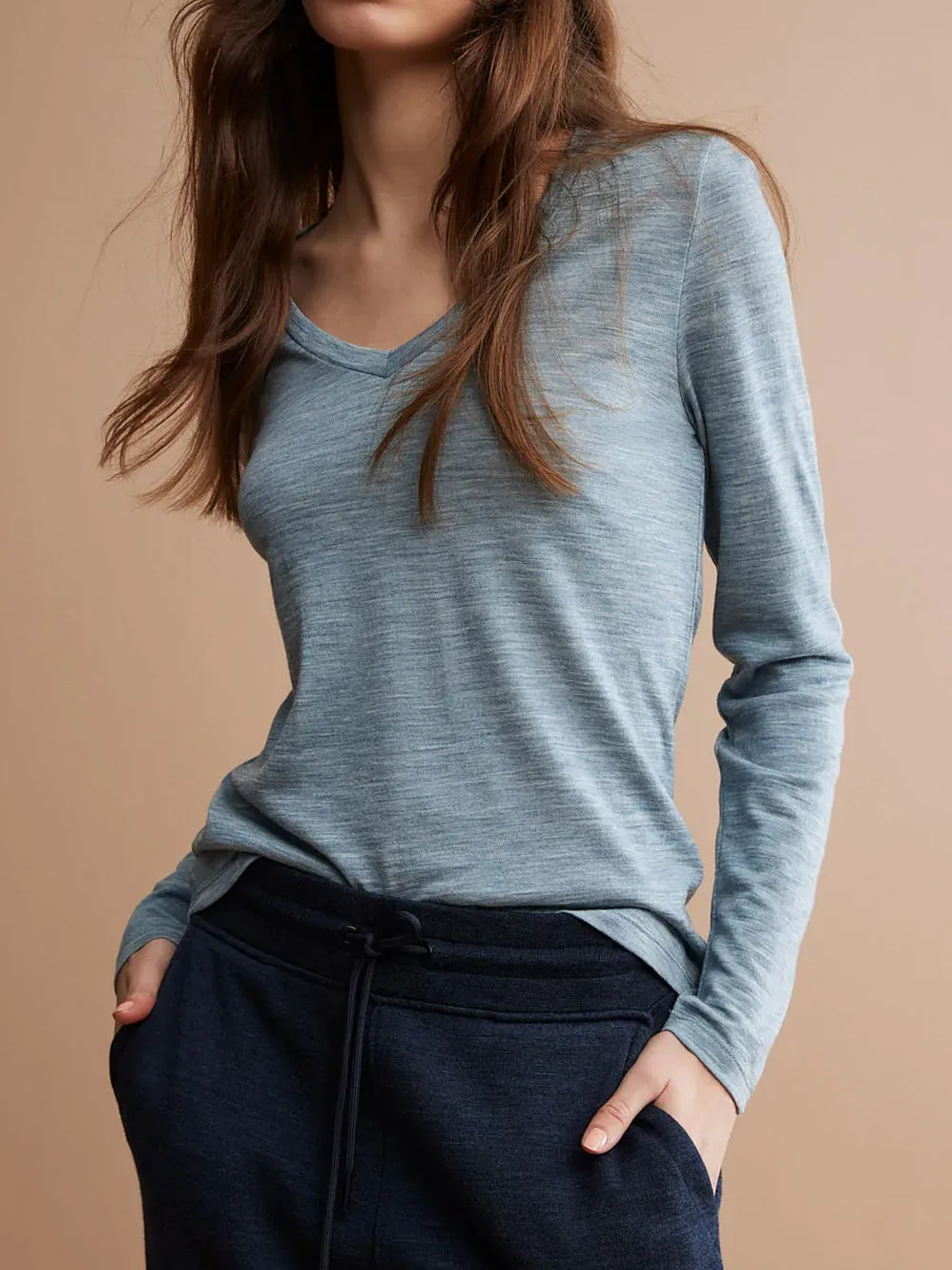 TOORALLIE MERINO V NECK TEE sold by ENNI product image thumbnail 3