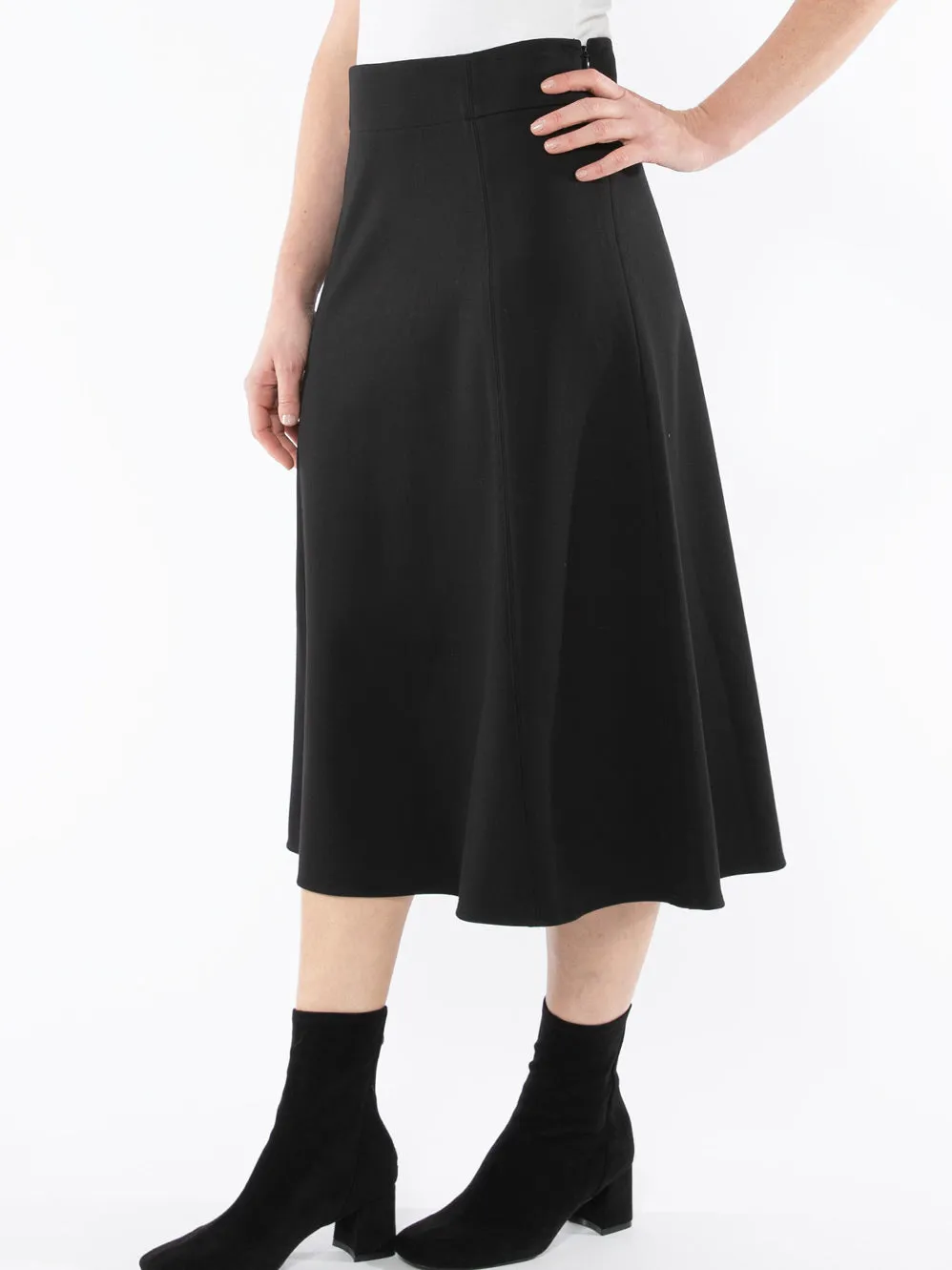 JUMP PONTE A-LINE SKIRT sold by ENNI product image thumbnail 2