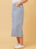 CAROLINE K MORGAN DENIM SKIRT sold by ENNI