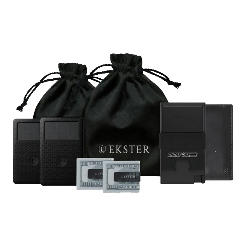 AJS Black Bundle sold by Ekster