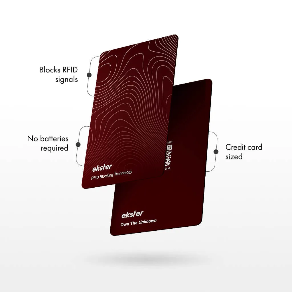RFID Blocking Card sold by Ekster product image thumbnail 4