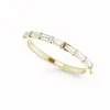 Black Diamond - Women’s Ring - CLIO - 14K Yellow Gold - 1/4 CTW Baguette Diamond Anniversary Band - Lady Elysium Black Diamond sold by Elysium Black Diamond