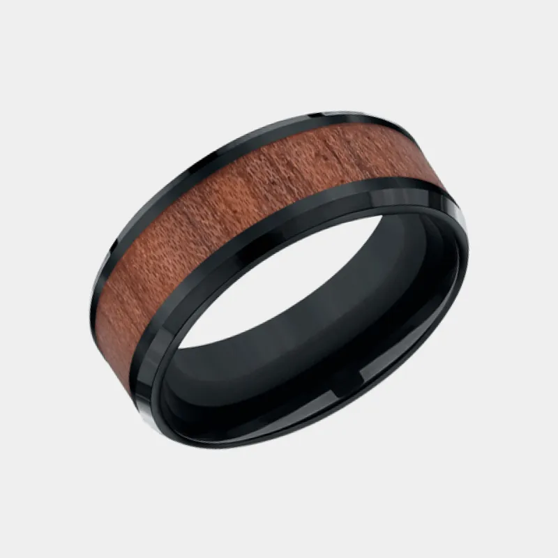 Men's Wedding Band | The Maker | Cobalt Black | Elysium sold by Elysium Black Diamond