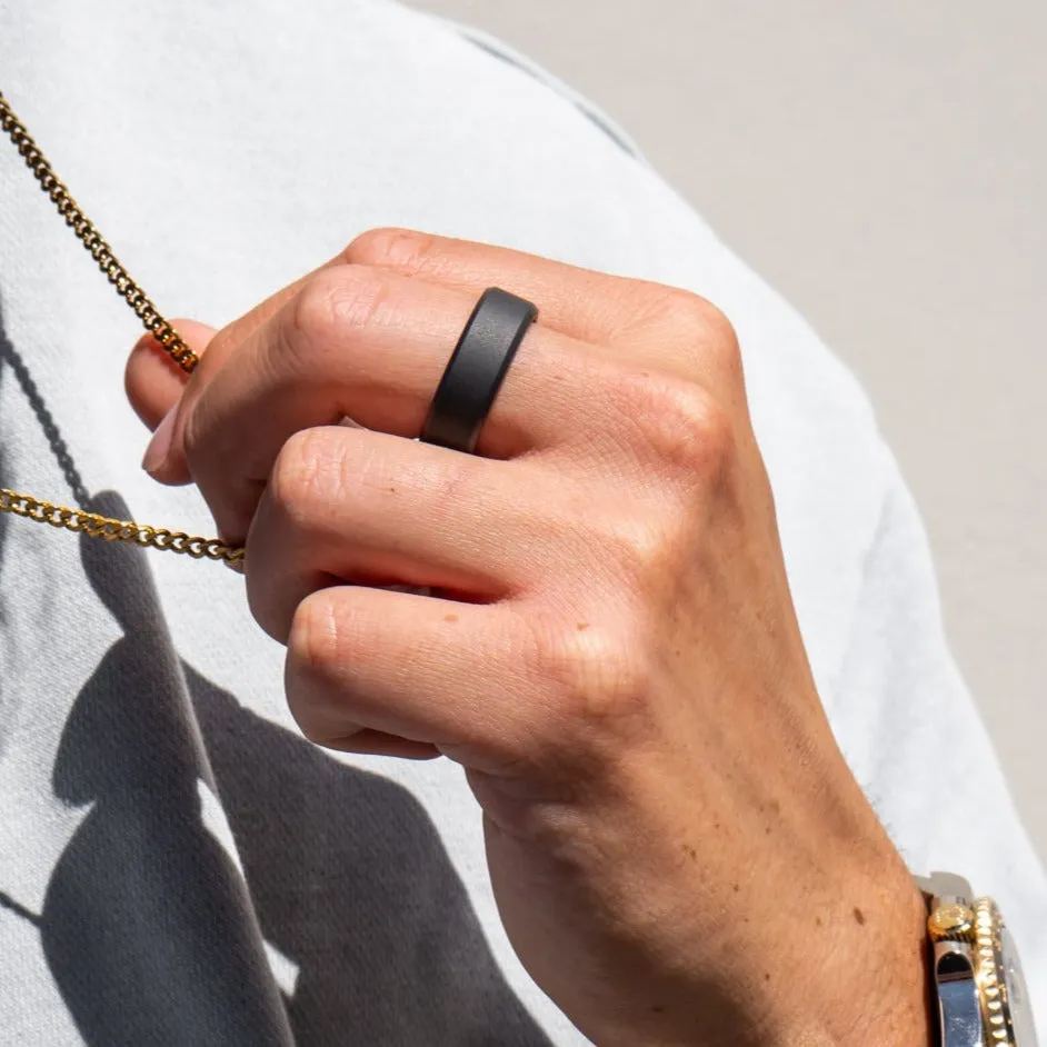 ARES 8mm - Size 9 - Matte Finish - SHIPS WITHIN 2 BUSINESS DAYS sold by Elysium Black Diamond product image thumbnail 4