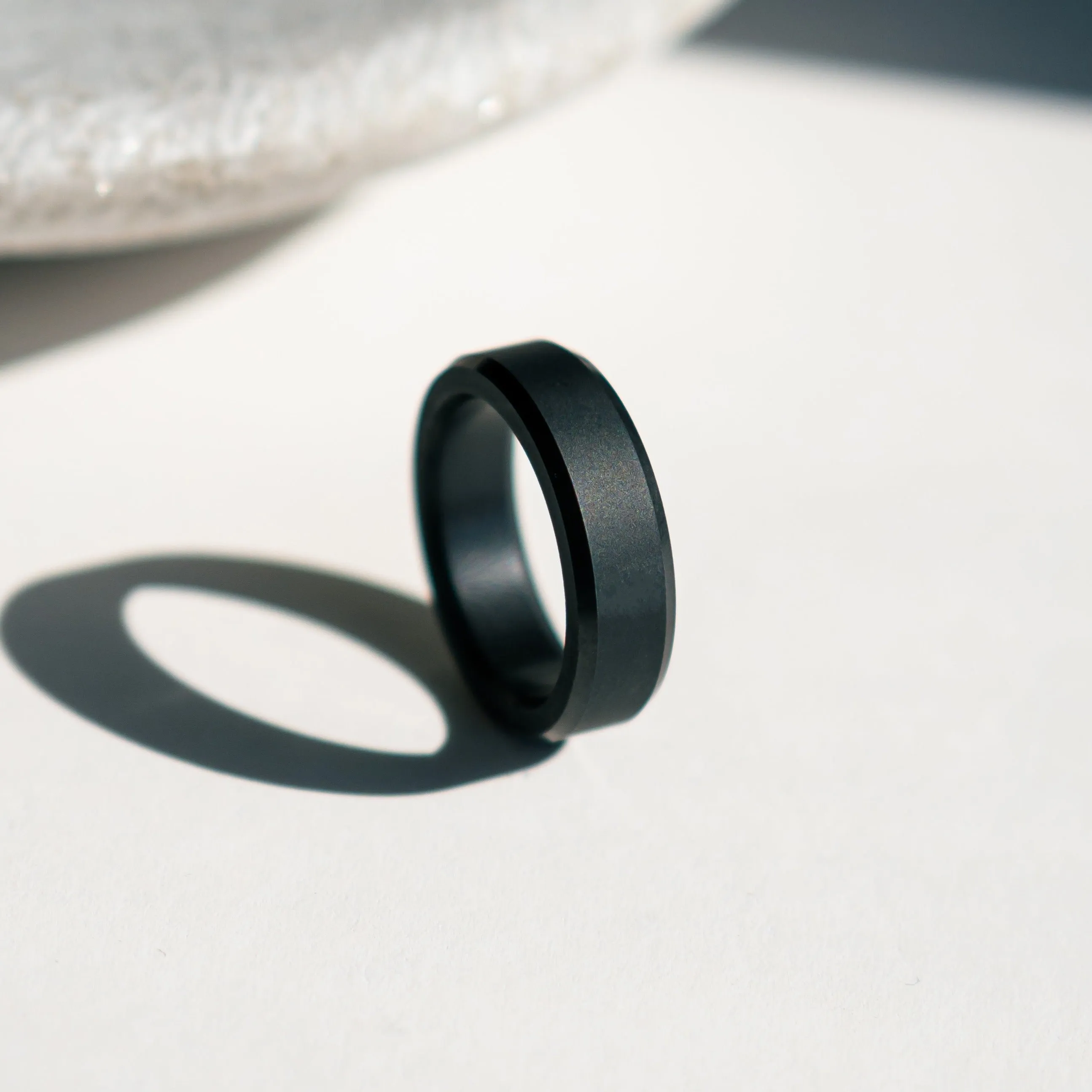 ARES - 6mm - Size 5 - Polished Finish - SHIPS WITHIN 2 BUSINESS DAYS sold by Elysium Black Diamond product image thumbnail 4