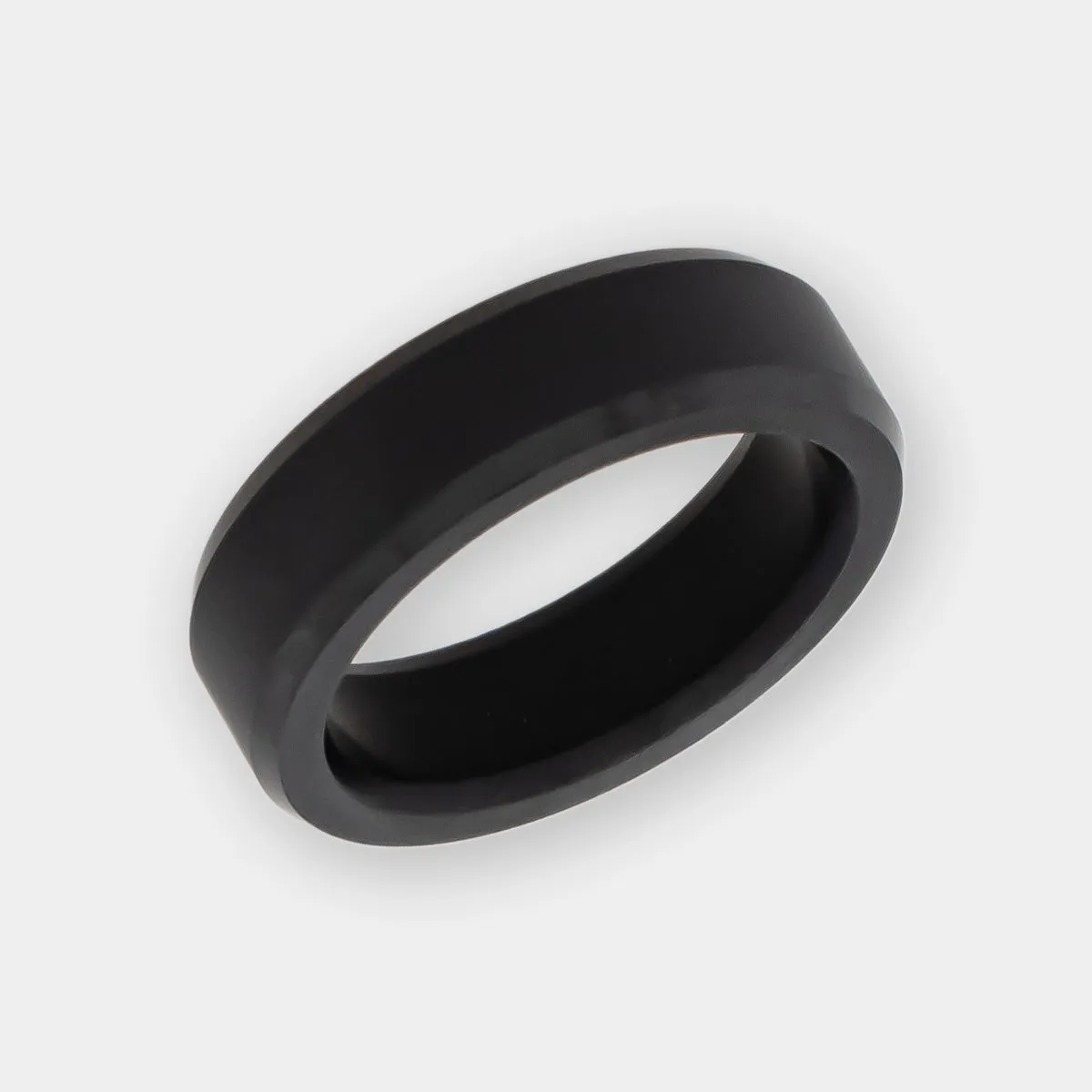 ARES - 6mm - Size 10 - Polished Finish - SHIPS WITHIN 2 BUSINESS DAYS sold by Elysium Black Diamond