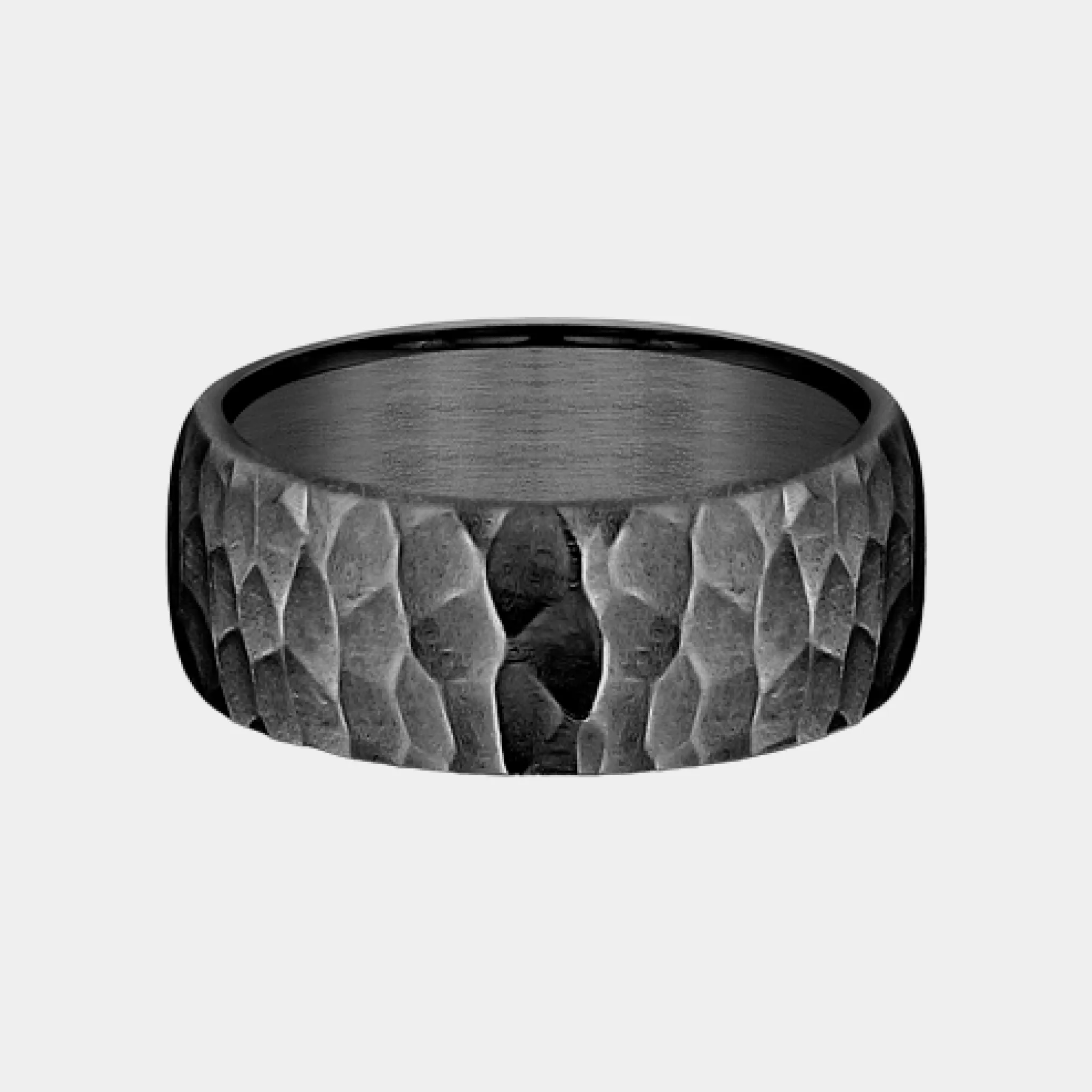 Men's Wedding Band | The Shredder | Tantalum Dark | Elysium sold by Elysium Black Diamond product image thumbnail 2