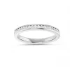 Black Diamond - Women’s Ring - ATHENA - 14K White Gold - 1/5 CTW Diamond Anniversary Band - Lady Elysium Black Diamond sold by Elysium Black Diamond