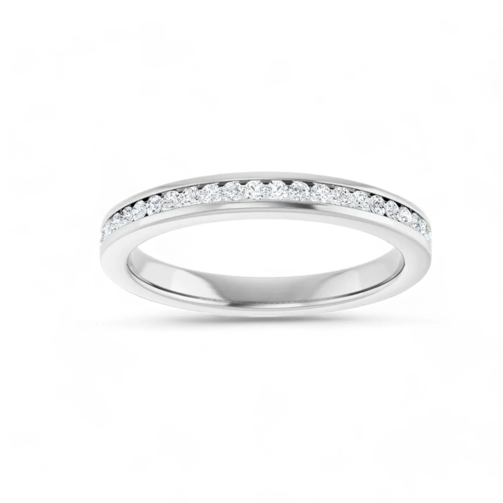 Black Diamond - Women’s Ring - ATHENA - 14K White Gold - 1/5 CTW Diamond Anniversary Band - Lady Elysium Black Diamond sold by Elysium Black Diamond product image thumbnail 3