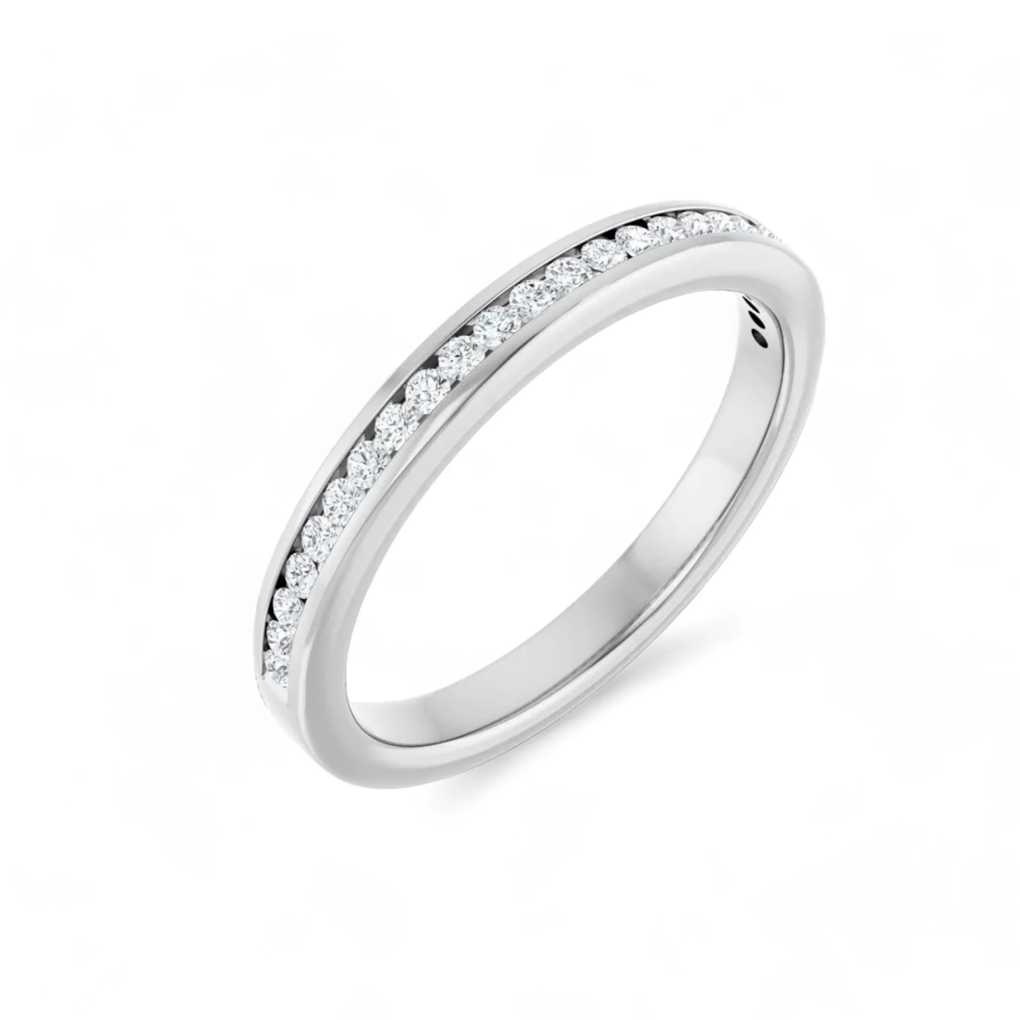Black Diamond - Women’s Ring - ATHENA - 14K White Gold - 1/5 CTW Diamond Anniversary Band - Lady Elysium Black Diamond sold by Elysium Black Diamond