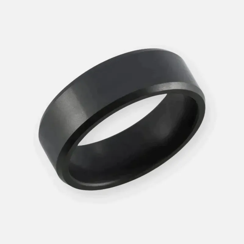 ARES 8mm - Size 11 - Polished Finish - SHIPS WITHIN 2 BUSINESS DAYS sold by Elysium Black Diamond