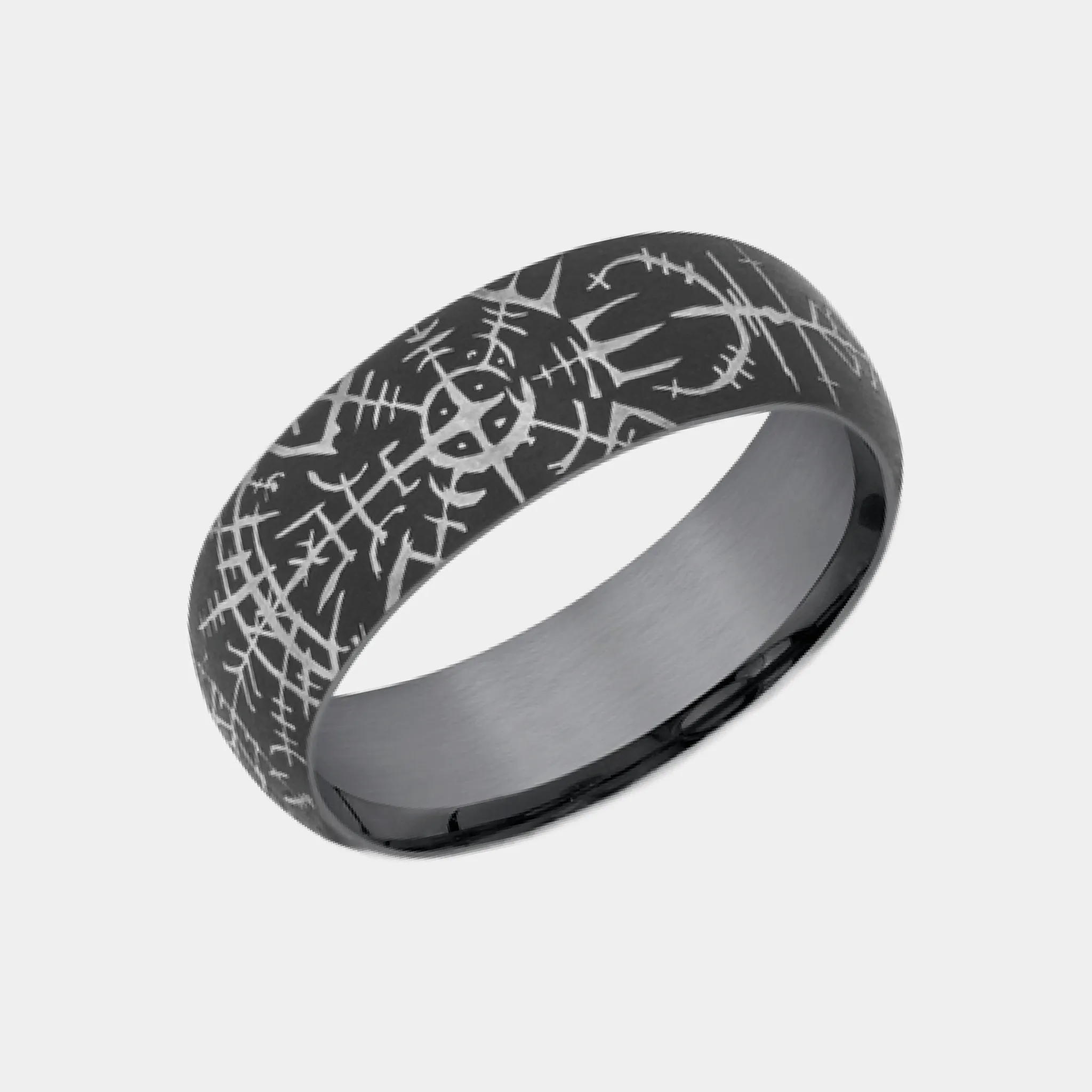 Men's Wedding Band | The Viking | Tantalum Dark | Elysium sold by Elysium Black Diamond