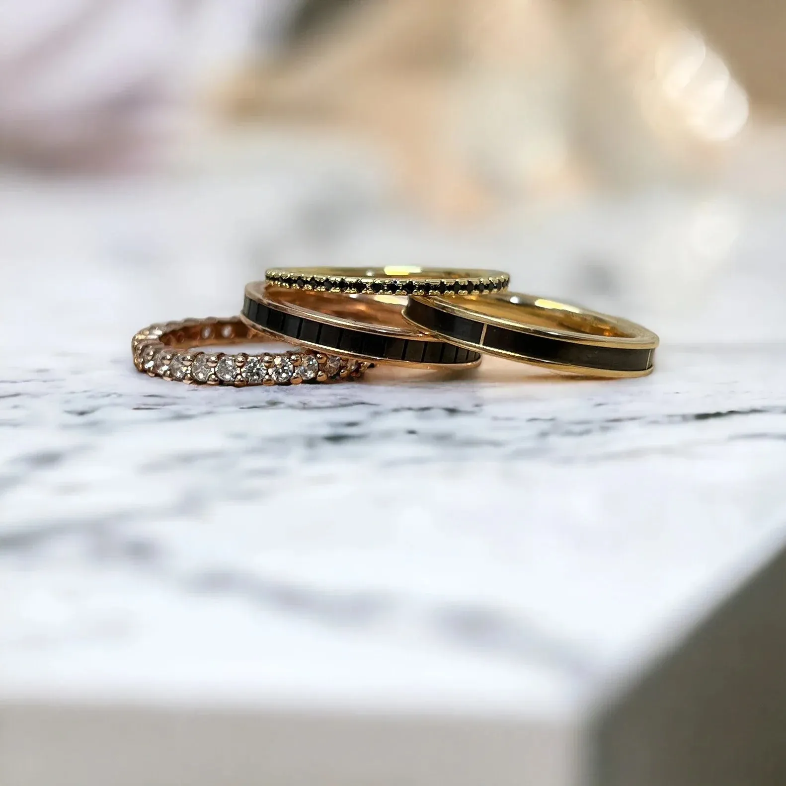 Black Diamond - Women’s Ring - THEIA - 14K Yellow Gold - Lady Elysium Black Diamond sold by Elysium Black Diamond product image thumbnail 5