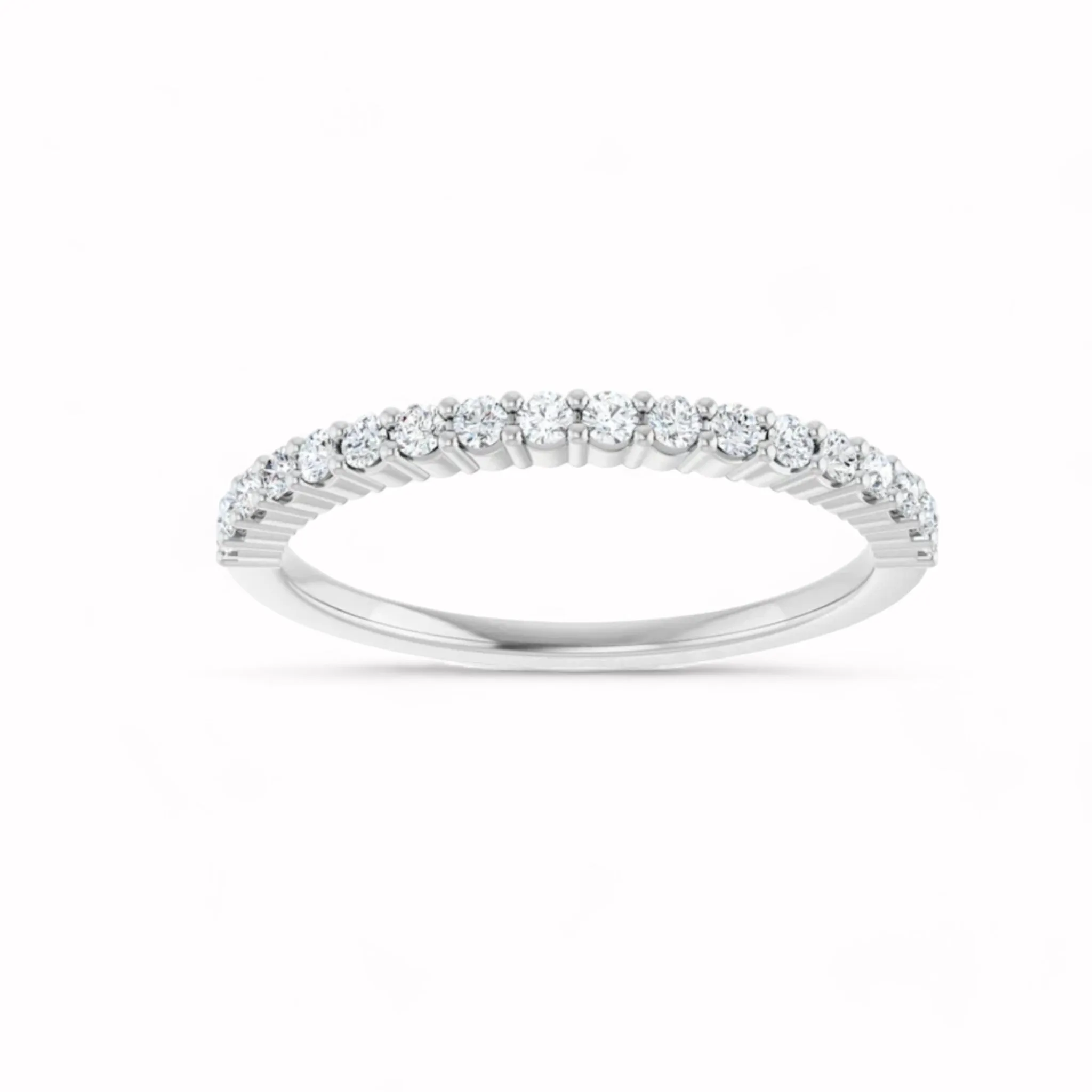 Black Diamond - Women’s Ring - CIRCE - 14K White Gold - 1/4 CTW Diamond Anniversary Band - Lady Elysium Black Diamond sold by Elysium Black Diamond product image thumbnail 3