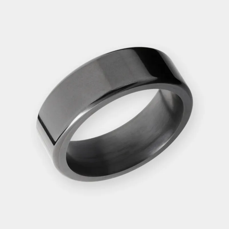 Black Diamond - Men’s Ring 8mm - KRATOS - Elysium Black Diamond sold by Elysium Black Diamond