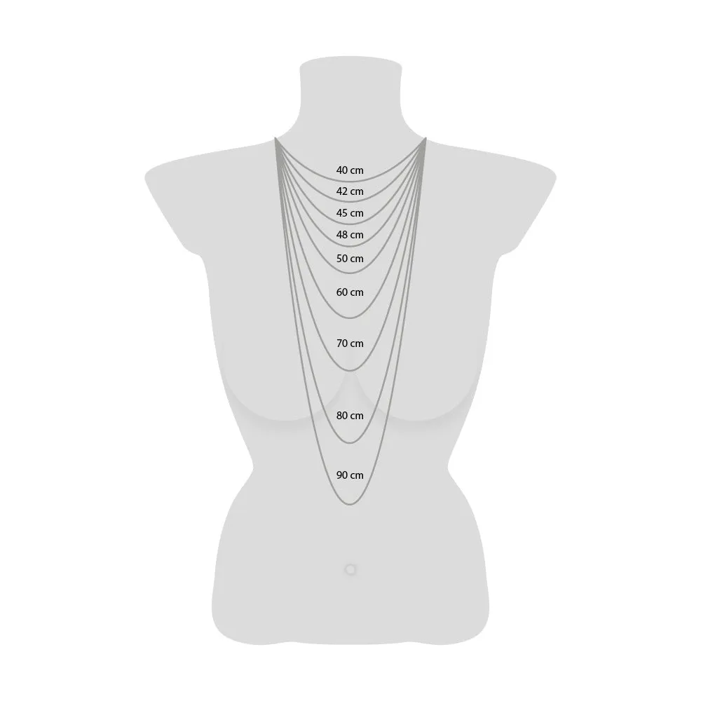 Halskette 925er Silber Lotus mit Zirkonia sold by Engelsrufer product image thumbnail 3