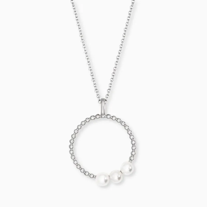 Halskette 925er Silber mit Perlen sold by Engelsrufer