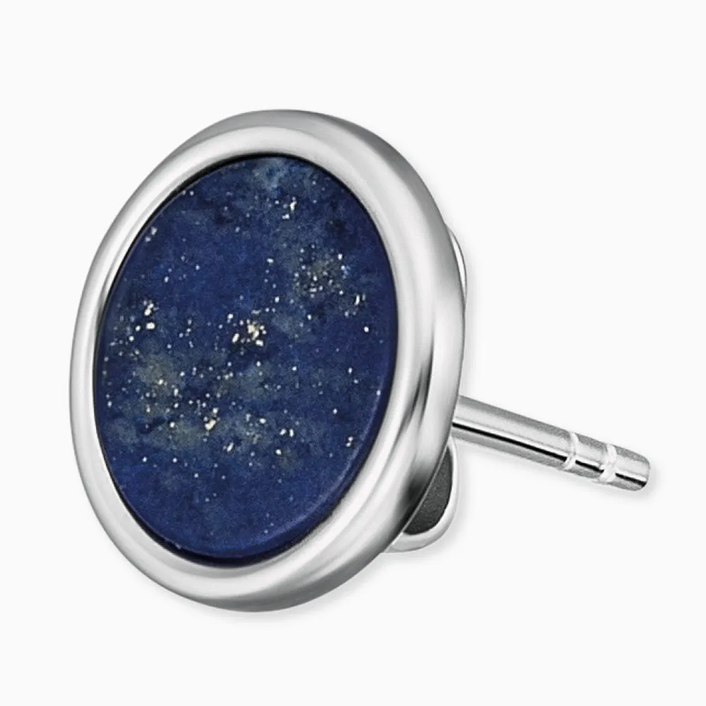 Ohrstecker 925er Silber mit Kraftstein Lapislazuli sold by Engelsrufer product image thumbnail 3