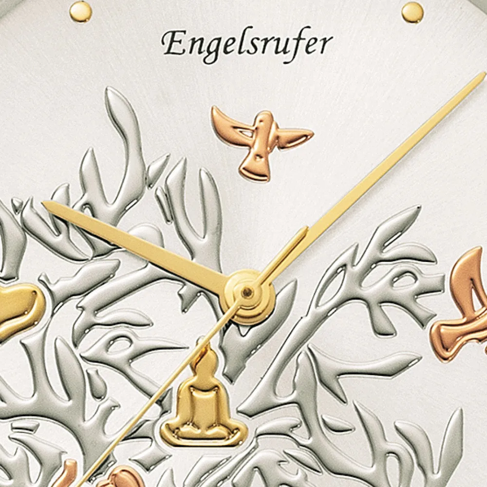 Uhr Edelstahl Lebensbaum mit Mesh-Band Gold sold by Engelsrufer product image thumbnail 3
