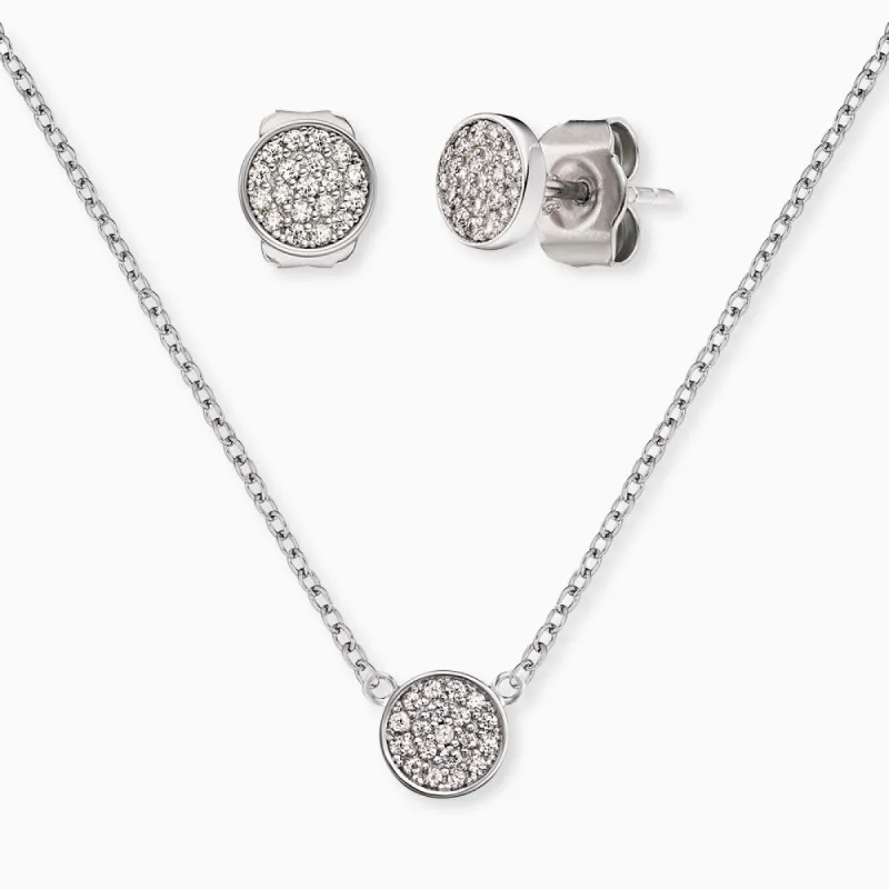 Set 3 Luna Silber mit Zirkonia sold by Engelsrufer