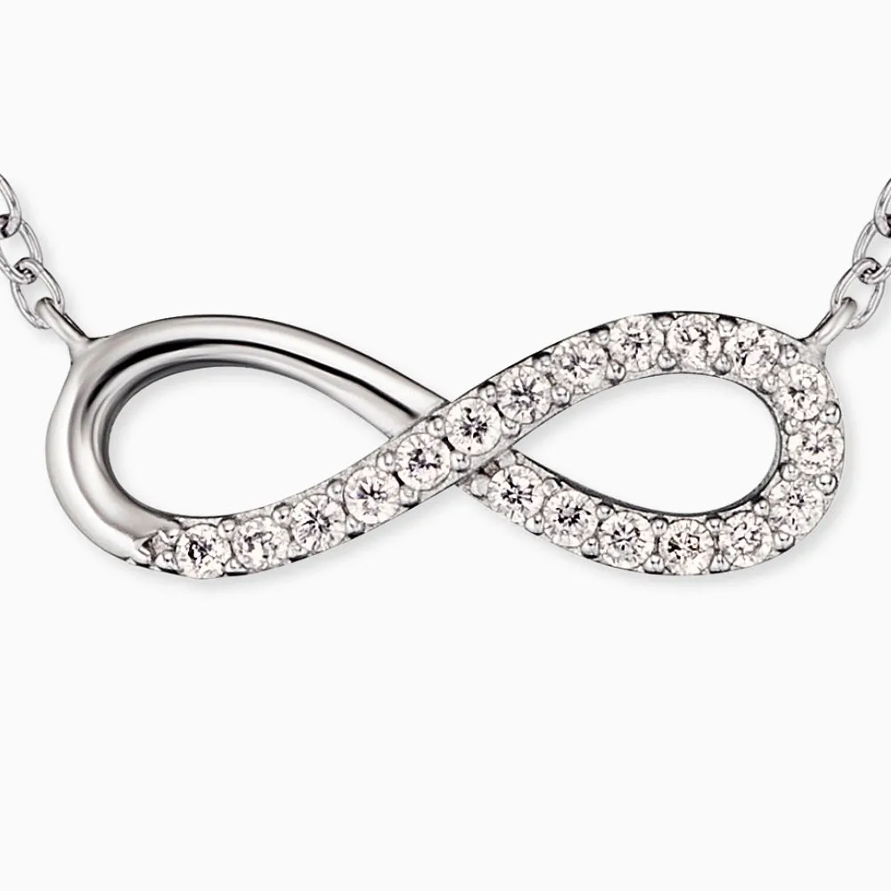 Set Infinity Silber mit Zirkonia sold by Engelsrufer product image thumbnail 2