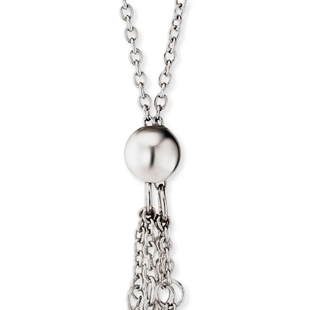 Halskette 925er Silber Paradise mit Klangkugel Schwarz Größe XS sold by Engelsrufer product image thumbnail 3