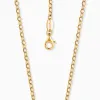Ankerkette 925er Silber Gold sold by Engelsrufer