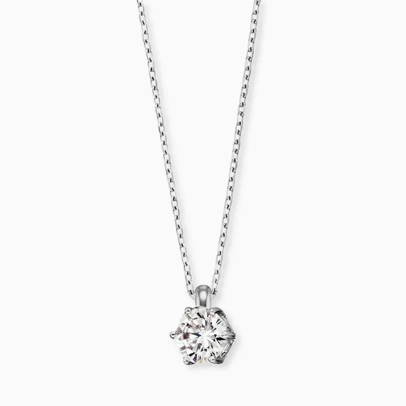 Halskette 925er Silber Shiny mit Zirkonia sold by Engelsrufer