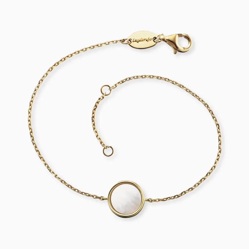Engelsrufer Armband Muschelkern gold sold by Engelsrufer