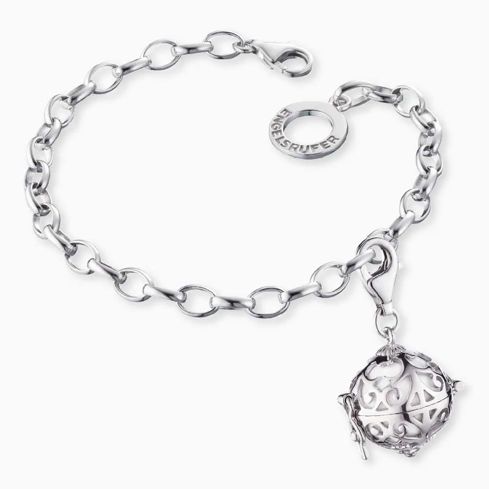Engelsrufer Charm Silber weiß Classic Bettelarmband Anhänger sold by Engelsrufer product image thumbnail 3