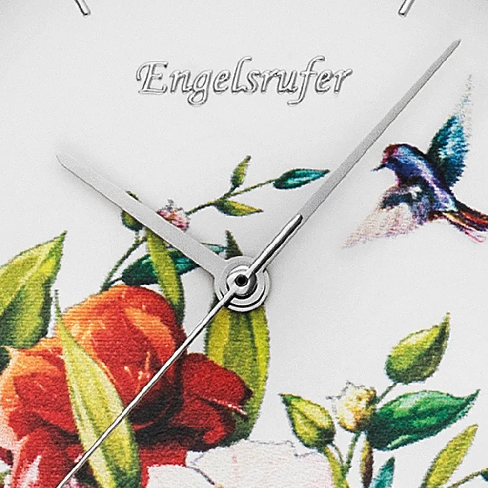 Uhr Edelstahl Blume mit Edelstahl Mesh-Band sold by Engelsrufer product image thumbnail 3