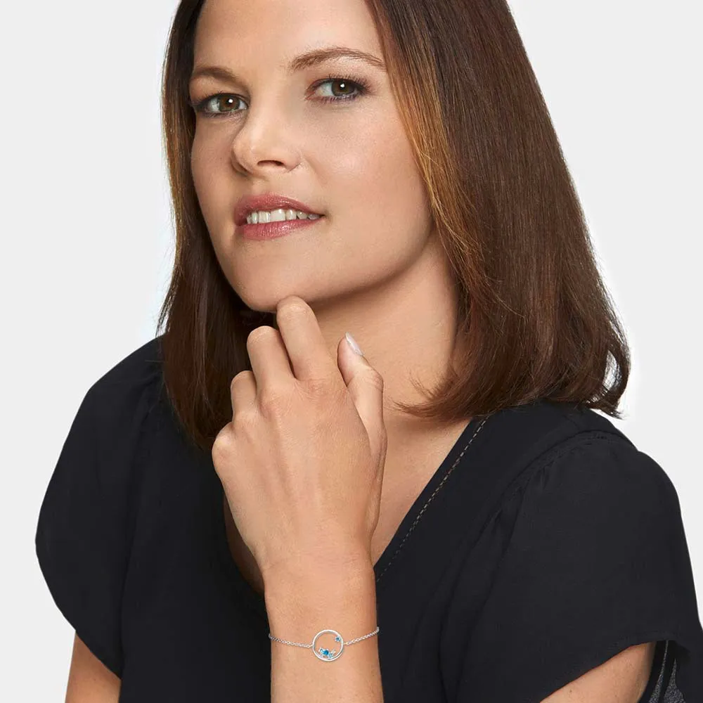 Armband 925er Silber Cosmo mit Zirkonia Multicolor sold by Engelsrufer product image thumbnail 4