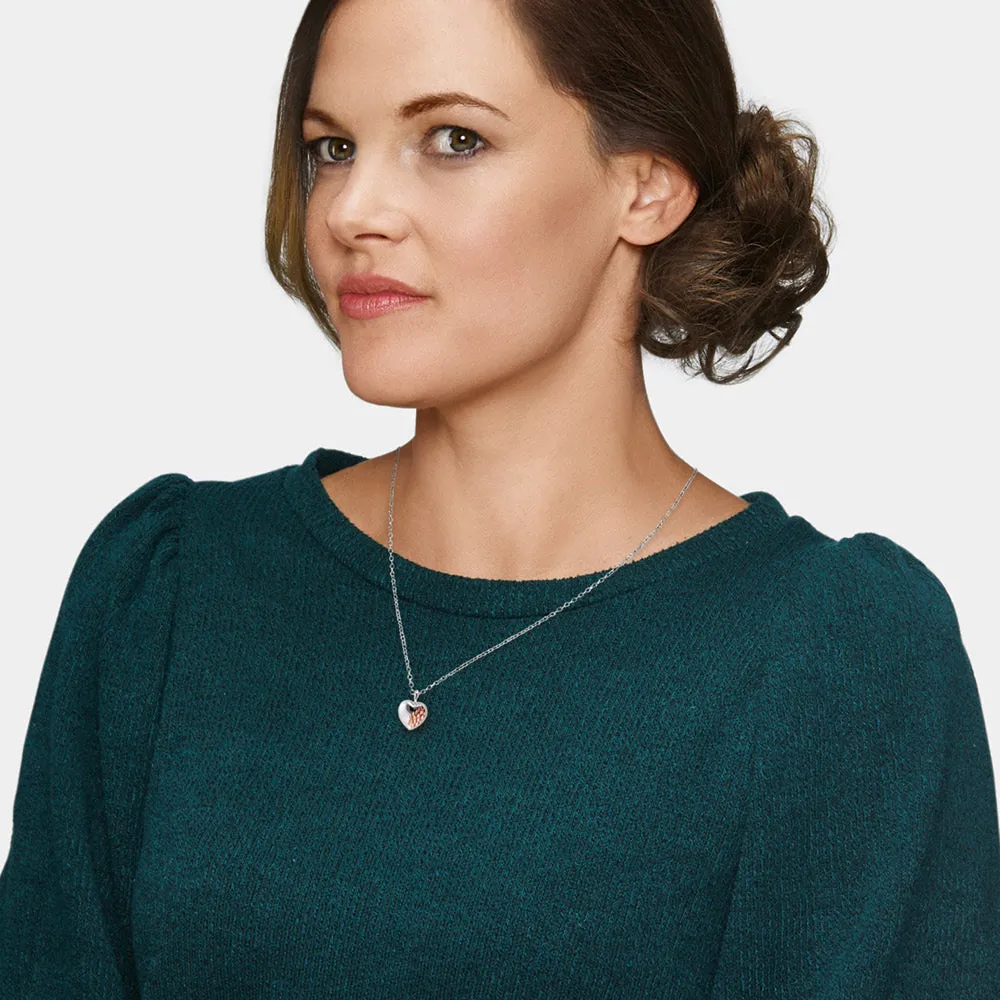 Halskette 925er Silber Herz Bicolor sold by Engelsrufer product image thumbnail 4