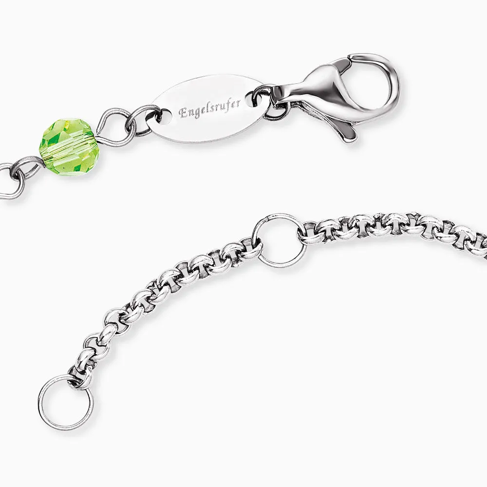 Duo 2 in 1: Armband Edelstahl BOHO Lebensblume mit Zirkonia Multicolor sold by Engelsrufer product image thumbnail 5