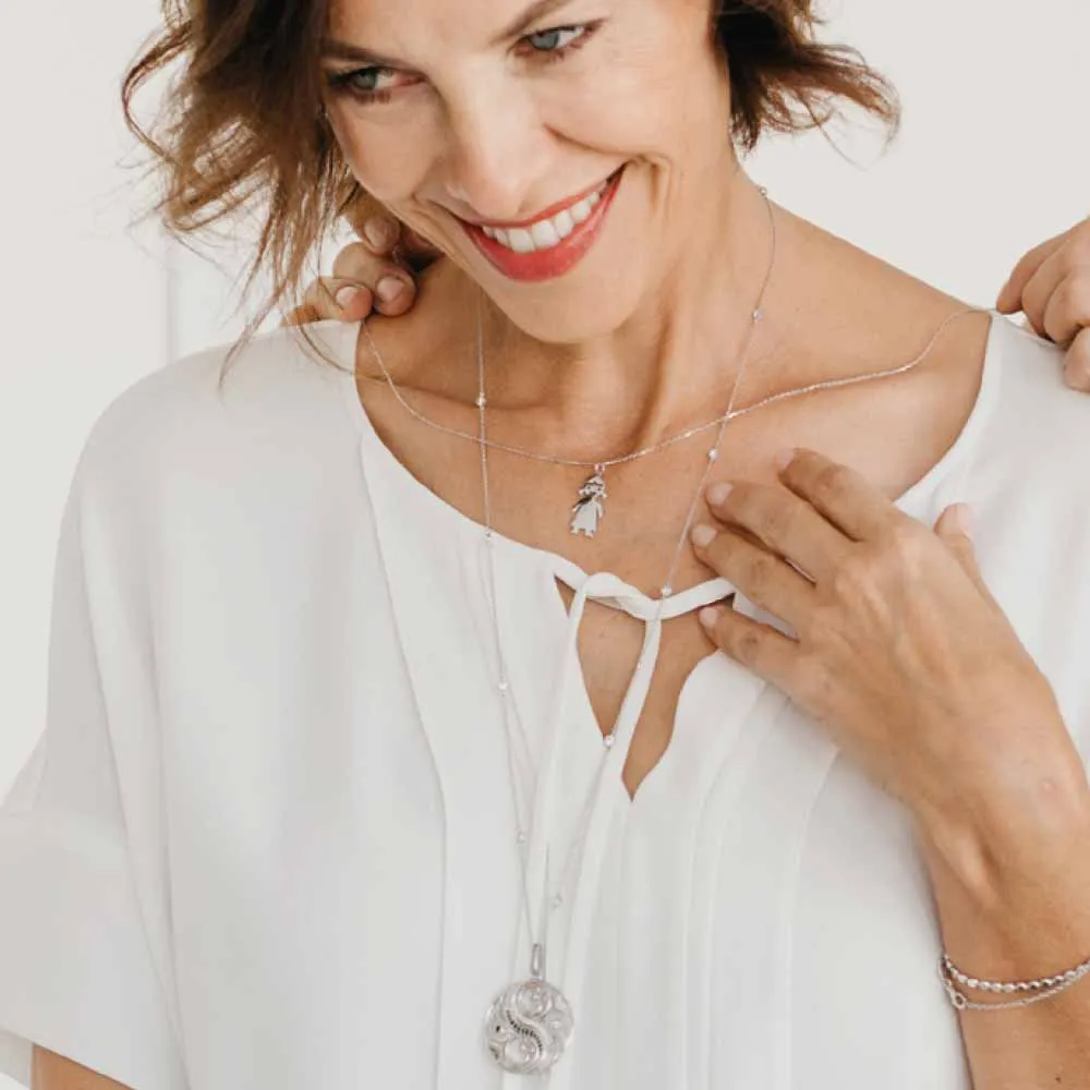 Anhänger 925er Silber Mädchen Gravierbar sold by Engelsrufer product image thumbnail 4