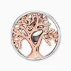 Ohrstecker 925er Silber Lebensbaum Bicolor Roségold sold by Engelsrufer
