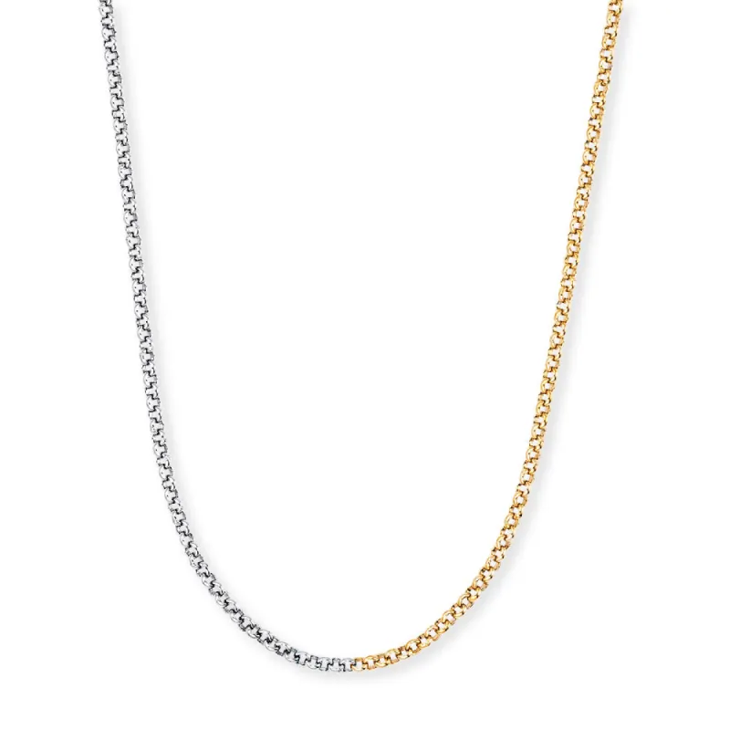 Engelsrufer Damen Erbskette Bicolor Gold und Silber 60 cm sold by Engelsrufer