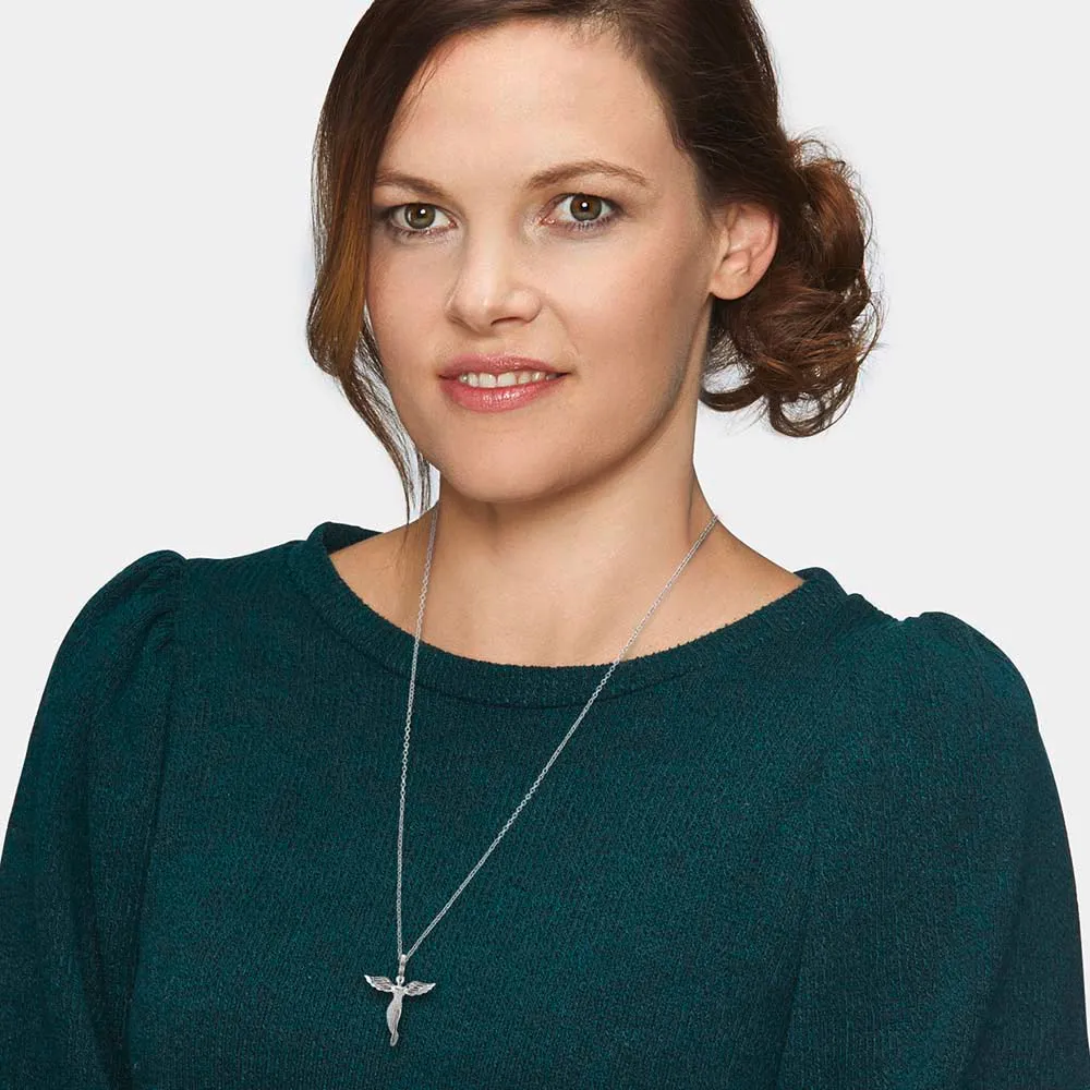 Anhänger 925er Silber Schutzengel mit Zirkonia sold by Engelsrufer product image thumbnail 4